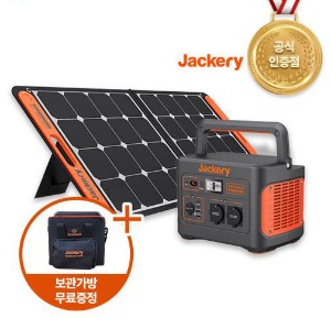 Jackery 잭커리 JE-1000A Solar Generator 1000 캠핑용 파워뱅크 태양광패널 세트 차박 휴대용 대용량 보조배터리