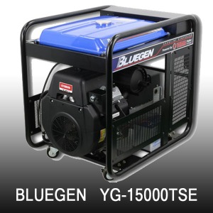 블루젠 야마하 15K 산업용 발전기 YG15000TSE 다용도 오픈형 공사장 휴대용 가솔린 삼상 발전기YG-15000TSE