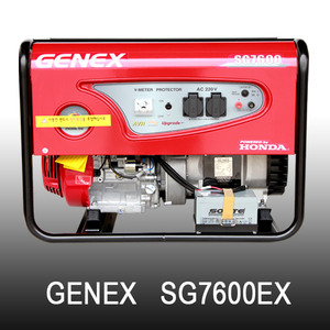 제넥스 SG7600EX 발전기/SG-7600EX/혼다발전기/7.6kVA/자동 /산업용/공사현장/건설현장/가솔린