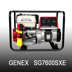 제넥스 SG7600SXE 발전기 SG-7600SXE 혼다발전기 7.6KW 7.6KVA 산업용 공사현장 건설현장