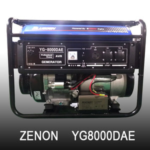 블루젠 야마하 산업용 발전기 YG8000DAE YG-8000DAE 자동 8KVA